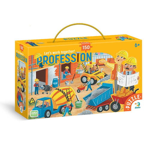 Dodo Puzzle meserii - Constructor (150 piese)