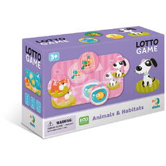 Joc lotto - Animale si habitate
