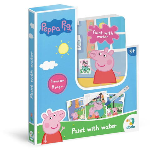 Dodo Set de colorat cu apa - Peppa Pig
