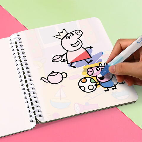 Dodo Set de colorat cu apa - Peppa Pig