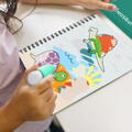 Dodo Set de colorat cu apa - Dinozauri