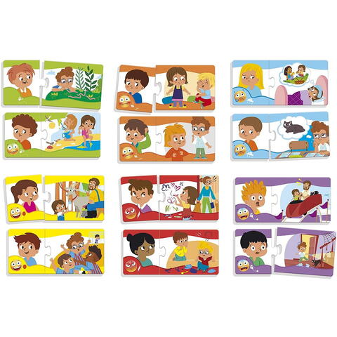 LISCIANI Puzzle duo - Emotii (lb.romana)