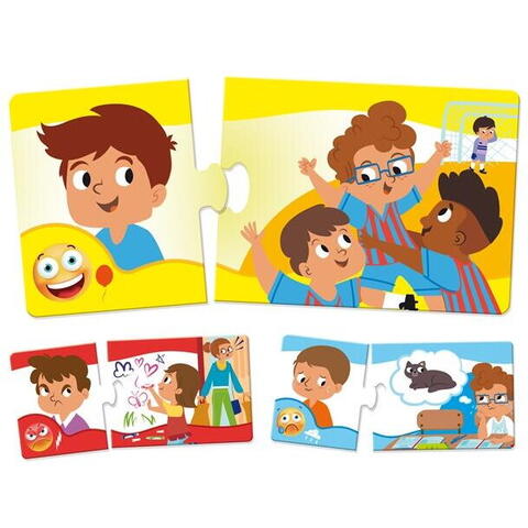 LISCIANI Puzzle duo - Emotii (lb.romana)