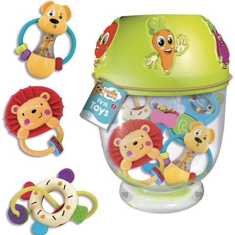 LISCIANI Micul explorator - set 5 jucarii bebelus