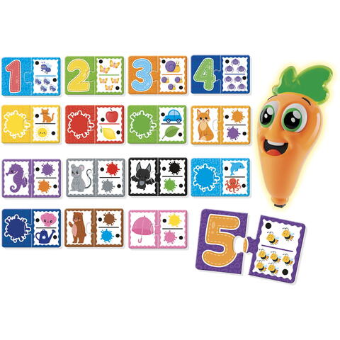 LISCIANI Set cu pix interactiv - Invat culorile