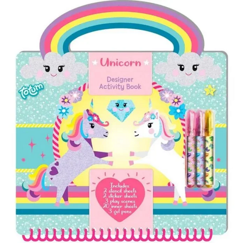 Totum Carte cu activitati - Unicorni