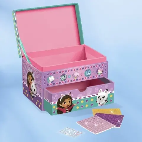 Totum Decoreaza cutia cu bijuterii - Gabby's Dollhouse
