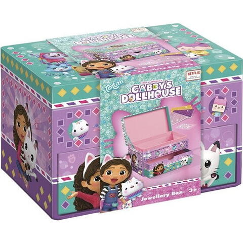 Totum Decoreaza cutia cu bijuterii - Gabby's Dollhouse