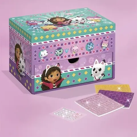 Totum Decoreaza cutia cu bijuterii - Gabby's Dollhouse
