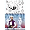 Totum Carte de colorat & abtibilduri cu numere - Frozen