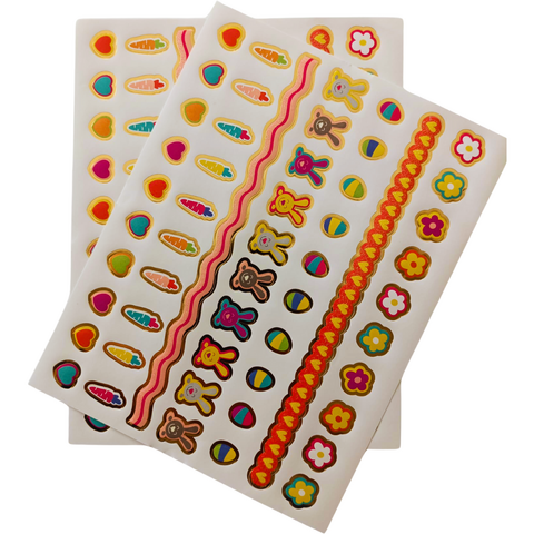 Grafix Set abtibilduri decorative oua Paste - Model 2