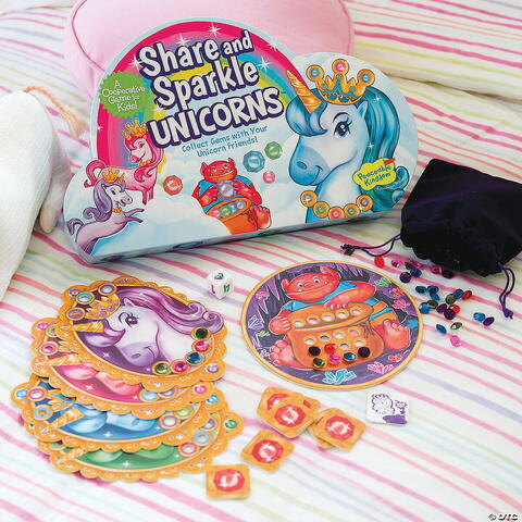 Peaceable Kingdom Joc cooperare - Unicorni sclipiciosi