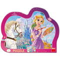 Dino Puzzle cu rama - Rapunzel (25 piese)