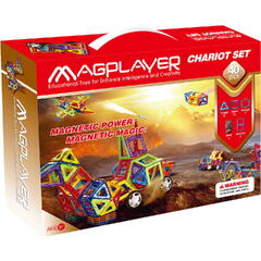 Joc de constructie magnetic - 40 piese - RESIGILAT