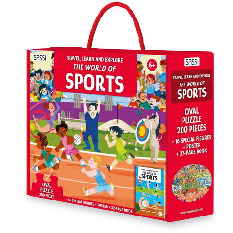 Sassi Cunoaste si exploreaza - Puzzle Ora de sport (200 piese)