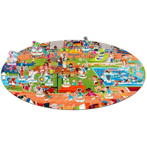 Sassi Cunoaste si exploreaza - Puzzle Ora de sport (200 piese)