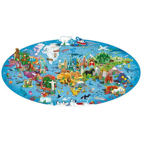 Sassi Cunoaste si exploreaza - Puzzle Planeta Pamant (200 piese)
