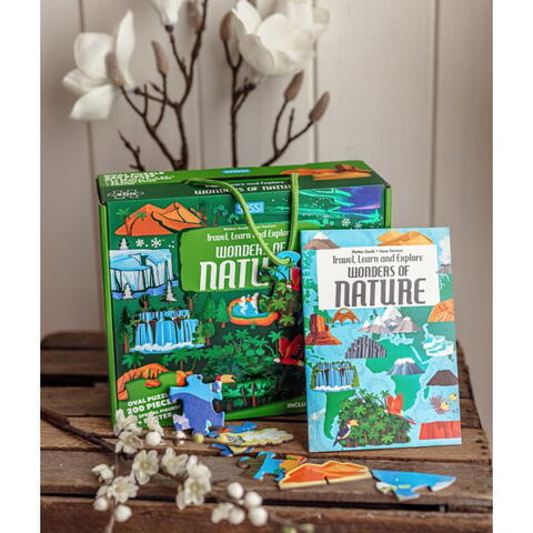Sassi Cunoaste si exploreaza - Puzzle Minunile naturii (200 piese)