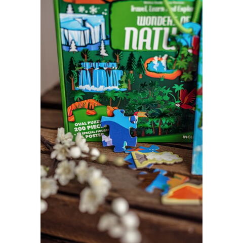 Sassi Cunoaste si exploreaza - Puzzle Minunile naturii (200 piese)