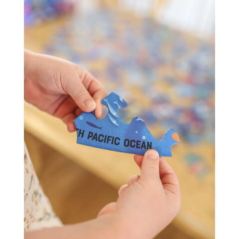 Sassi Cunoaste si exploreaza - Puzzle Mari si oceane (205 piese)