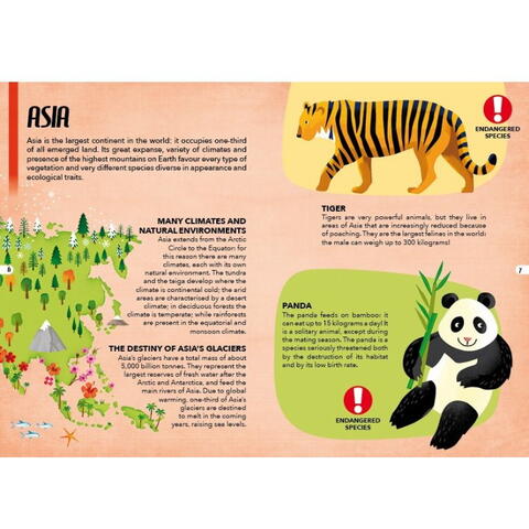 Sassi Cunoaste si exploreaza - Puzzle Animale pe cale de disparitie (205 piese)