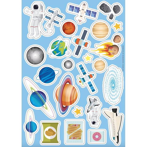 Sassi Primul set de arta & lucru manual - Spatiu cosmic