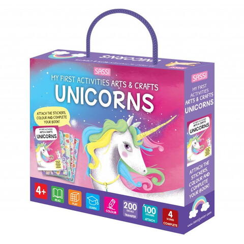 Sassi Primul set de arta & lucru manual - Unicorni