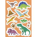 Sassi Carte de activitati cu abtibilduri - Dinozauri