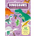 Sassi Carte de activitati cu abtibilduri - Dinozauri