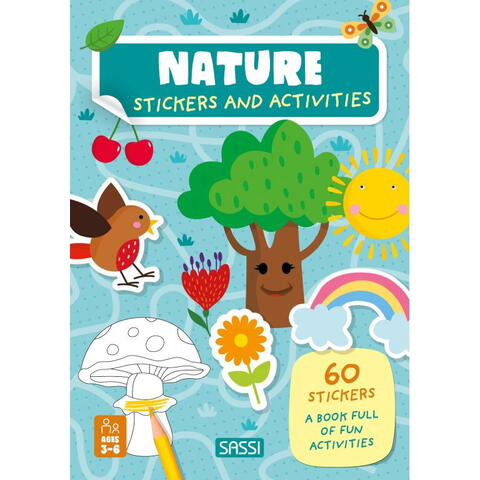 Sassi Carte de activitati cu abtibilduri - In natura
