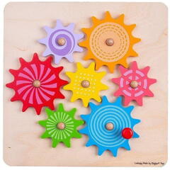 Puzzle din lemn cu rotite - RESIGILAT