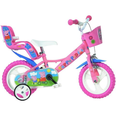 DINO BIKES Bicicleta copii 12'' - Purcelusa Peppa - RESIGILAT
