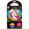 Moxy Carte de colorat cu carioci neon - Peripetiile unicornului