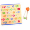 Educational Insights Puzzle din lemn - Litere & sunete in lb. engleza