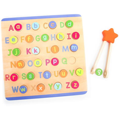 Educational Insights Puzzle din lemn - Litere & sunete in lb. engleza
