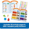 Learning Resources Set activitati educative cu abtibilduri - Culori, numere si forme