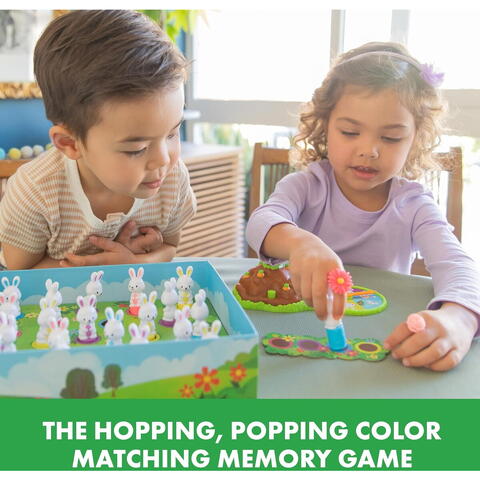 Educational Insights Joc de memorie - Pop Pop Bunny Hop