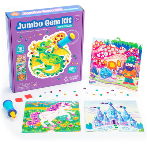 Educational Insights Set creativ cu diamante - Regatul basmelor