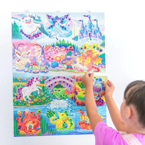 Educational Insights Set creativ cu diamante - Regatul basmelor