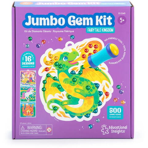 Educational Insights Set creativ cu diamante - Regatul basmelor