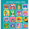 Educational Insights Set creativ cu pompoane - Imbraca animalutele