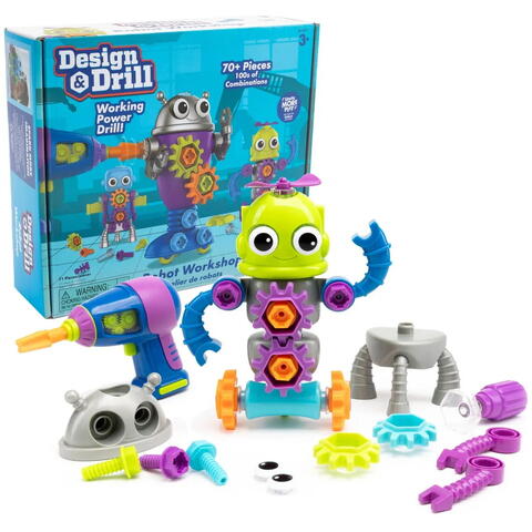 Educational Insights Bormasina Magica - Atelierul roboteilor