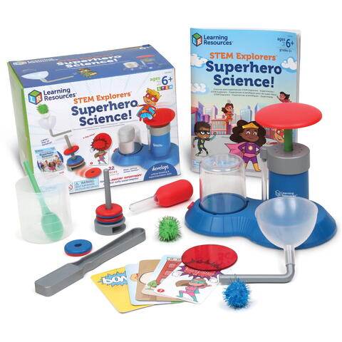 Learning Resources Set experimente STEM Explorers™ - Stiinta supereroilor