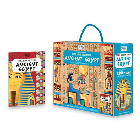 Sassi Cunoaste si exploreaza - Puzzle Egiptul Antic (200 piese) - RESIGILAT