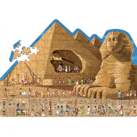 Sassi Cunoaste si exploreaza - Puzzle Egiptul Antic (200 piese) - RESIGILAT