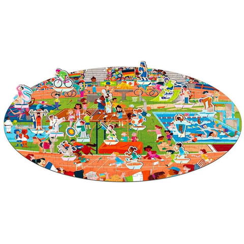 Sassi Cunoaste si exploreaza - Puzzle Ora de sport (200 piese) - RESIGILAT