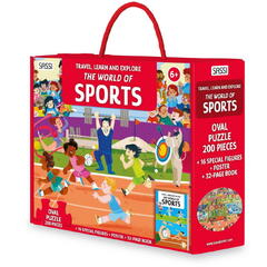 Cunoaste si exploreaza - Puzzle Ora de sport (200 piese) - RESIGILAT