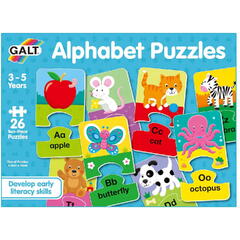 Set 26 de puzzle-uri Alfabet (2 piese) - RESIGILAT
