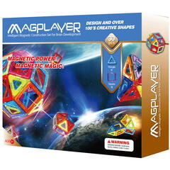 Joc de constructie magnetic - 30 piese - RESIGILAT