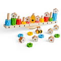 BIGJIGS Toys Joc de echilibru - Balanta albinutelor - RESIGILAT